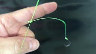 Идеальный способ привязать боковой поводок\Рыболовные узлы\fishing knots