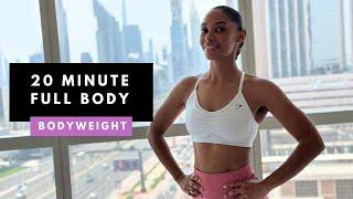 20min Full Body Workout - BODYWEIGHT | Build Muscle & Strength