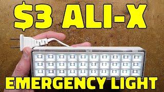 $3 AliExpress 100-240V emergency light (with schematic)