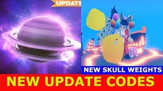 NEW UPDATE CODES  *NEW SKULL WEIGHTS*  [CODE!] Lifting Titans ROBLOX