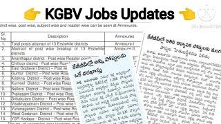 kgbv school Guest Faculty and Contract Jobs updates