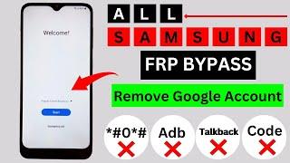 All Samsung FRP Bypass 2024, Samsung Google ID Lock Remove Android 12/13/14 New Method - July 2024