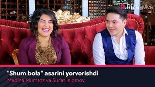 Madina Mumtoz va Sur'at Islomov "Shum bola" asarini yorvorishdi