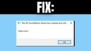 How To Fix "Fatal Error: The UE4 Demo Game has crashed and will close" In Tarisland