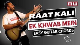 Learn Raat kali ek khwab mein easy guitar chords in hindi with Musicwale #guitarlesson