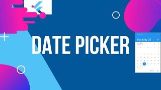 DatePicker | Flutter Widget #23 | codepen |