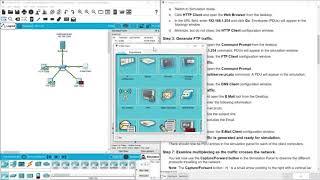 (CCNA7-1-v7)  14.8.1 Packet Tracer - TCP and UDP Communications