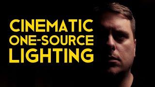 Cinematic One-Source Lighting