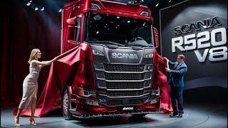 2025 Scania R520 V8: Power and Performance Redefined