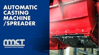 Concrete Distribution and Pouring System: Automatic Casting Machine/Spreader, DUBAI (MCT Italy) - 3