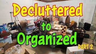 Extreme Home Makeover Part 2: Organizing The Basement & Garage Transformation