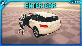 Unreal Engine 5 Tutorial: Enter car [Part 1]