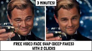 How To Video Face Swap (Deep Fake) - FREE AI Software - Detailed Tutorial