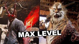 Black Myth Wukong No Hit - REACHES MAX LEVEL - 340 VS  Bosses+ NG+ Gameplay  #nohit #nodamage