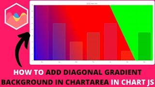 How to Create Diagonal Gradient Background in ChartArea in Chart JS