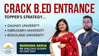 How to Prepare B.ed Entrance Test ||GU,DU,BU || Tips & Tricks ||  Cut off in 2023? Ep. 20