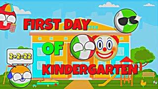 Countries First Day At Kindergarten || Mexico Destroyed Whole Video|| India Got Beaten||