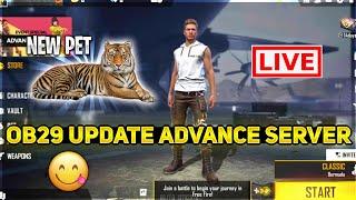 OB29 UPDATE ADVANCE SERVER ll FREE FIRE OB29 UPDATE ADVANCE SERVER LIVE ll FREE FIRE LIVE