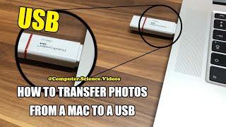 How to TRANSFER Photos From a Mac to USB | New