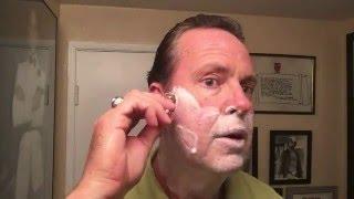 Gillette Tech Travel Razor Review 1964 J4, 1st shave of 2016