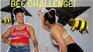 BEE CHALLENGE FT MY SISTER (gets intense)