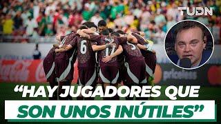 FAITELSON estalló contra jugadores de MÉXICO: "Son unos inútiles en el campo de juego" | TUDN