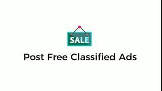 Post Free Classified Ads