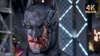 NEW Gotham Knights Batman Suit & Batman vs Red Hood Gameplay in Batman Arkham Knight [4K 60FPS]