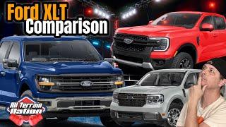 2024 Ford trucks - Maverick, Ranger and F150 XLT - Which fits your life?