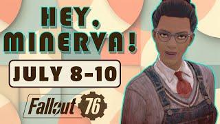 Fallout 76 Minerva Location and Plans // July 8-10