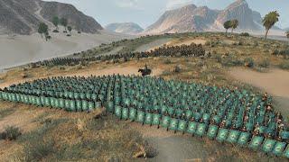 1000 Khuzait Soldiers vs. 1000 Aserai Vanguard Force | Mount & Blade Bannerlord