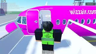 Wizzair Ground crew Roblox | tutorial | Primo video!