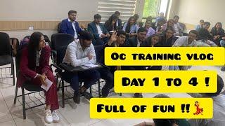 ICAI OC training vlog ll Orientation course ll DAY 1 to 4 ll ICITSS ll #castudents #icai #cainter