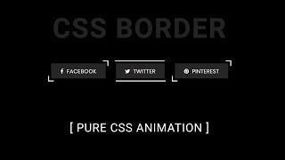 CSS Button Hover Effects | Cool css border animation