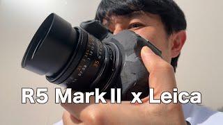 Canon R5 Mark II × Leicaレンズで街を切り取る！高画質スナップの魅力