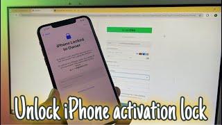 Unlock iCloud Activation Lock Service - Bypass iPhone Locked to Owner