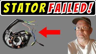 REPLACING FAILED STATOR On GY6 SCOOTER PART:18