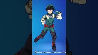 BILLY BOUNCE - IZUKU MIDORIYA DEKU SKIN Show Fortnite Dances Emotes (Fortnite My Hero Academia Skin)