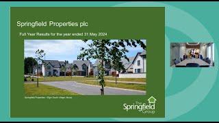 Springfield Properties - Investor Presentation (Full Year results) - September 2024