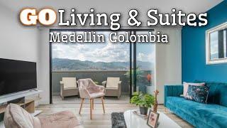 Go Living & Suites - Medellin Colombia | Where to Stay in Medellin #coworking #travel