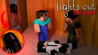 Kya Hum Bach Payenge?  LIGHTS OUT  [THE END] Minecraft Horror Story in Hindi