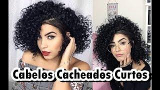 COMO CORTAR CABELO CACHEADO EM CASA SOZINHA , facil e rapido l Thamires Stephane