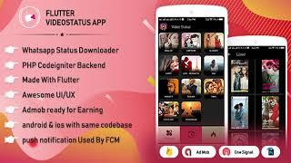 Flutter WhatsApp video status & video sharing with admin panel | Codecanyon Scripts and Snippets