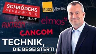 SÜSS MicroTec, Cancom, Elmos Semiconductor, Aixtron - Schröders Nebenwerte-Watchlist