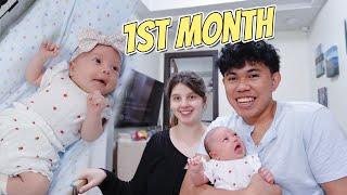 1ST MONTH BABY UPDATE