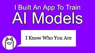 I Built An App To Train AI Models LIVE | Ruby on Rails, Ollama, PGVector