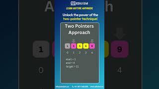 Unlock the power of the two-pointer technique! #css #html #js #ai #ml #webdev #dataanalysis #data