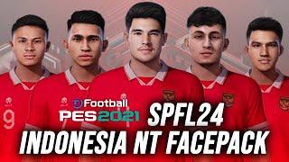 PES 2021 & Football Life 2024 - New Indonesia Facepack 2024 By Halobaim