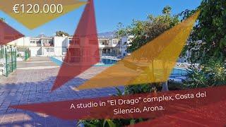 Real Estate in Tenerife/Недвижимость Тенерифе: A studio in "El Drago", Costa del Silencio, Arona.