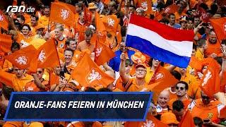EM 2024:Oranje-Party! München in holländischer Hand